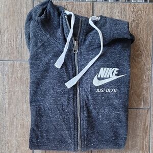 Nike Sportswear Lightweight Charcoal Gray 883729-010 Hoodie Size Women's XS
